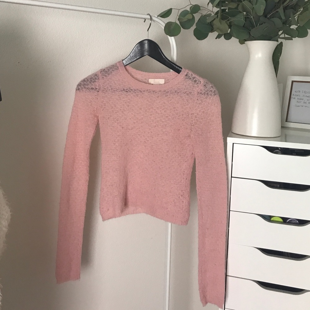 Pink Sweater
